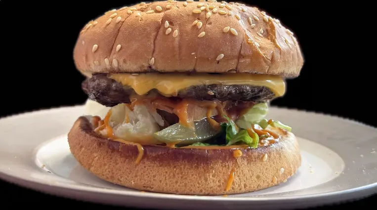 Halal shawarma wrap and falafel at Donair Guys on Main Street Winnipeg